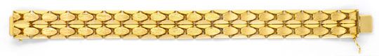 Foto 1 - Fünf reihiges Gold-Armband 18K, Kastenverschluss, K2063