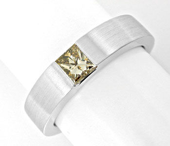 Foto 1 - Princess Diamant-Spann Ring 0,48ct 18K Weißgold, S8999